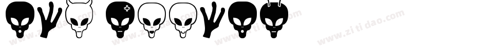 New Aliens字体转换